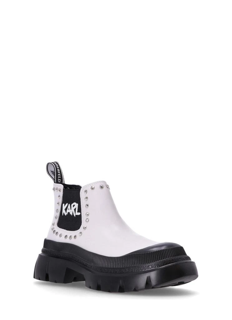 商品Karl Lagerfeld Paris|TREKKA MAX Short Gore Stud Boot,价格¥2072,第3张图片详细描述