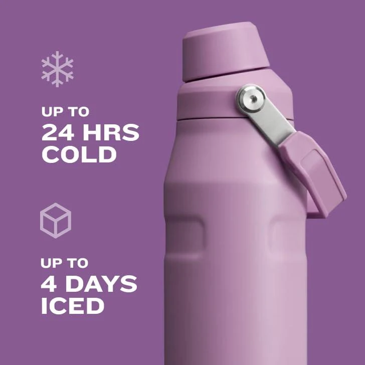 商品Stanley|Stanley IceFlow Fast Flow Water Bottle | Angled Spout Lid | Lightweight & Leakproof for Travel & Sports | Insulated Stainless Steel | BPA-Free,价格¥218,第5张图片详细描述
