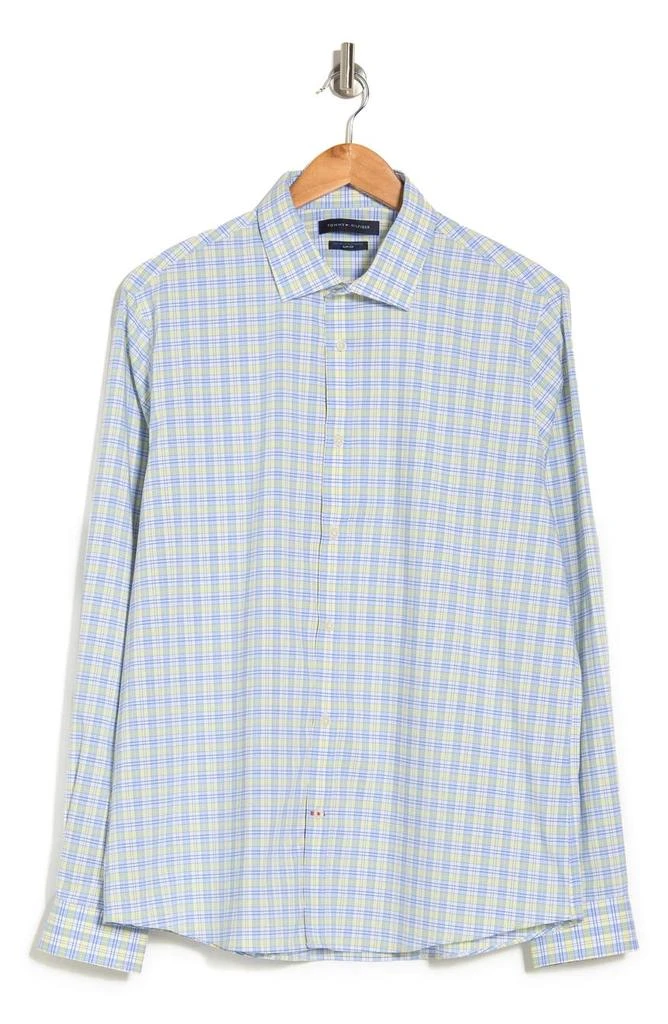 商品Tommy Hilfiger|Slim Fit All-Seasons Stretch Long Sleeve Dress Shirt,价格¥152,第3张图片详细描述