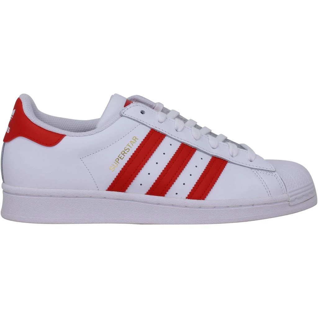 商品Adidas|Adidas Superstar White/Red  H68094 Men's,价格¥452,第1张图片