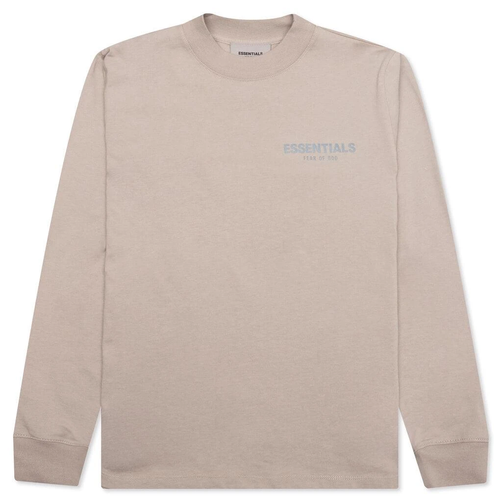 商品Essentials|Fear of God Essentials Kid's L/S Tee - String,价格¥304,第1张图片