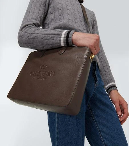 商品Valentino|Identity皮革公文包,价格¥16846,第3张图片详细描述