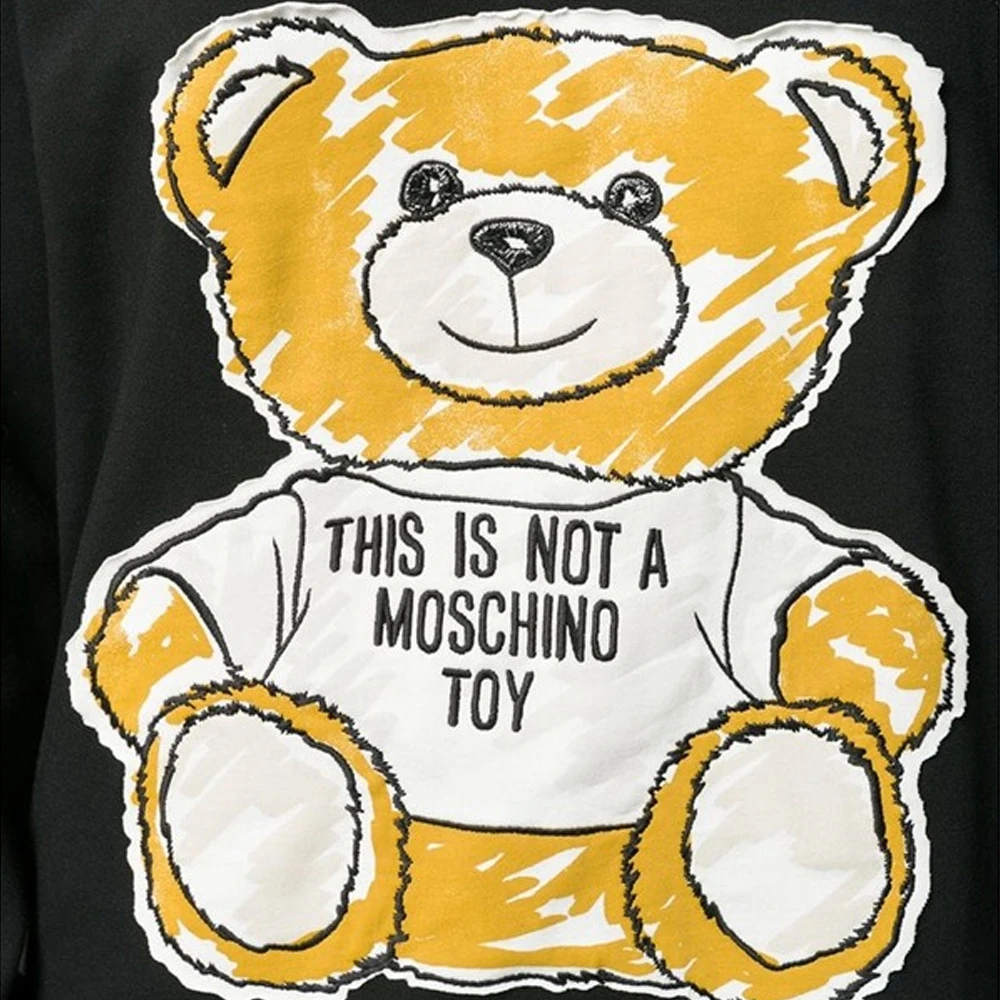 MOSCHINO 女黑色女士卫衣/帽衫 DV0448-0426-1555 商品