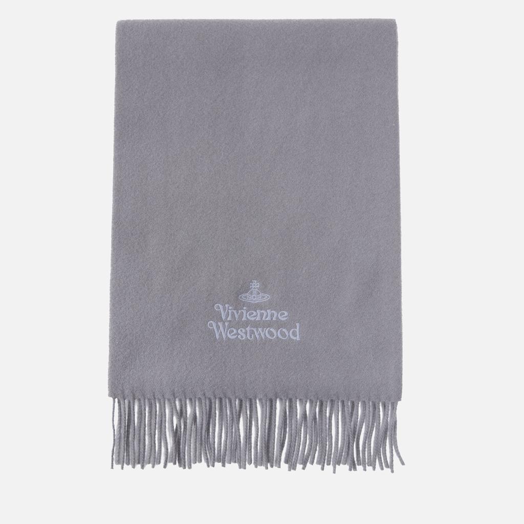 商品Vivienne Westwood|Vivienne Westwood Embroidered Logo Wool Scarf,价格¥795,第4张图片详细描述