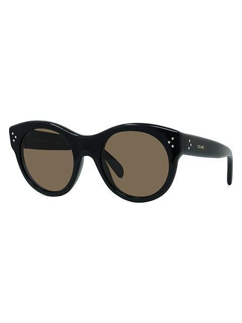 商品Celine|53MM Round Sunglasses,价格¥3120,第4张图片详细描述