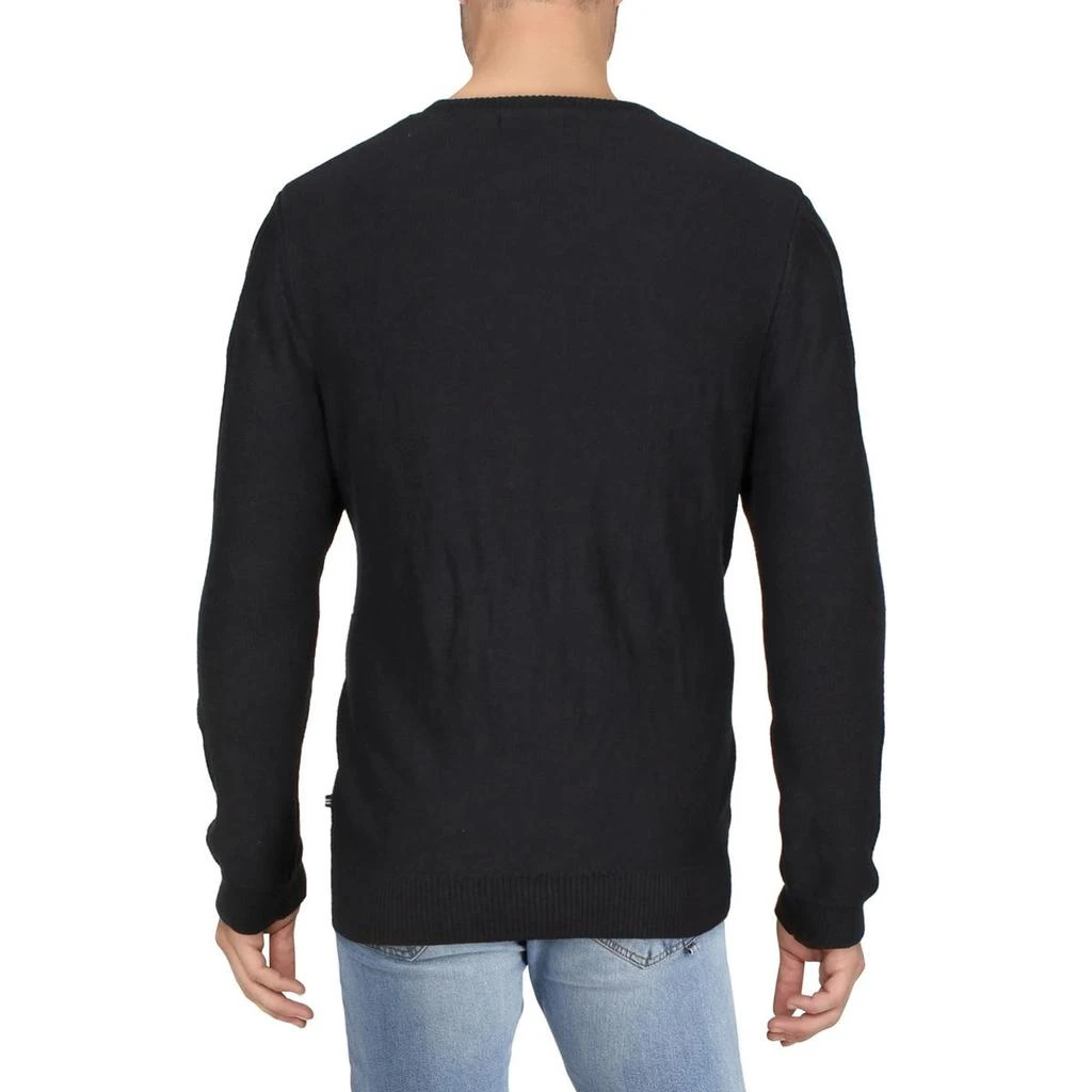 商品Nautica|Mens Cotton Ribbed Trim Crewneck Sweater,价格¥385,第1张图片