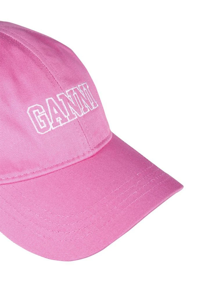 商品Ganni|Ganni Logo Embroidered Baseball Cap,价格¥427,第4张图片详细描述