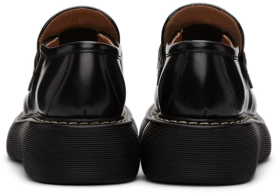 商品Bottega Veneta|Black Swell Loafers,价格¥9810,第4张图片详细描述