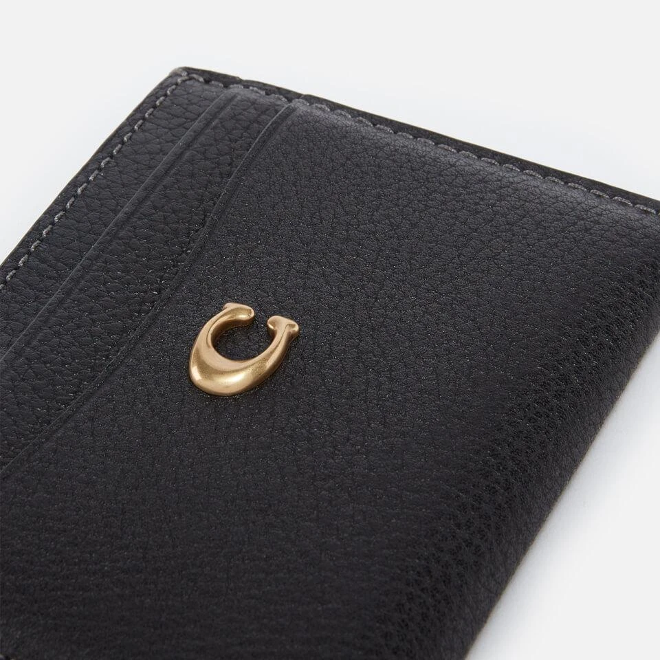 商品Coach|Coach Essential Leather Cardholder,价格¥675,第3张图片详细描述
