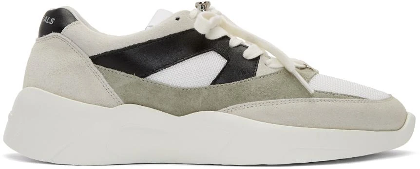 商品Essentials|Grey & Green Distance Sneakers 休闲鞋,价格¥1607,第1张图片