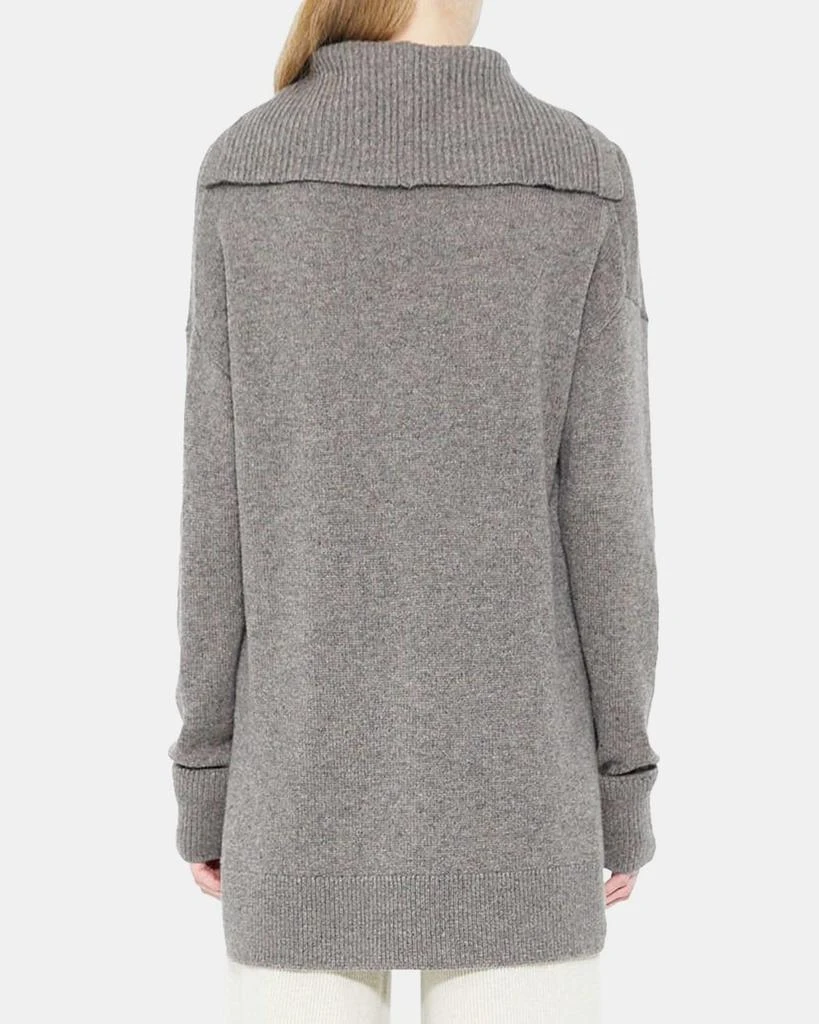 商品Theory|Button Turtleneck Sweater in Cashmere,价格¥948,第3张图片详细描述