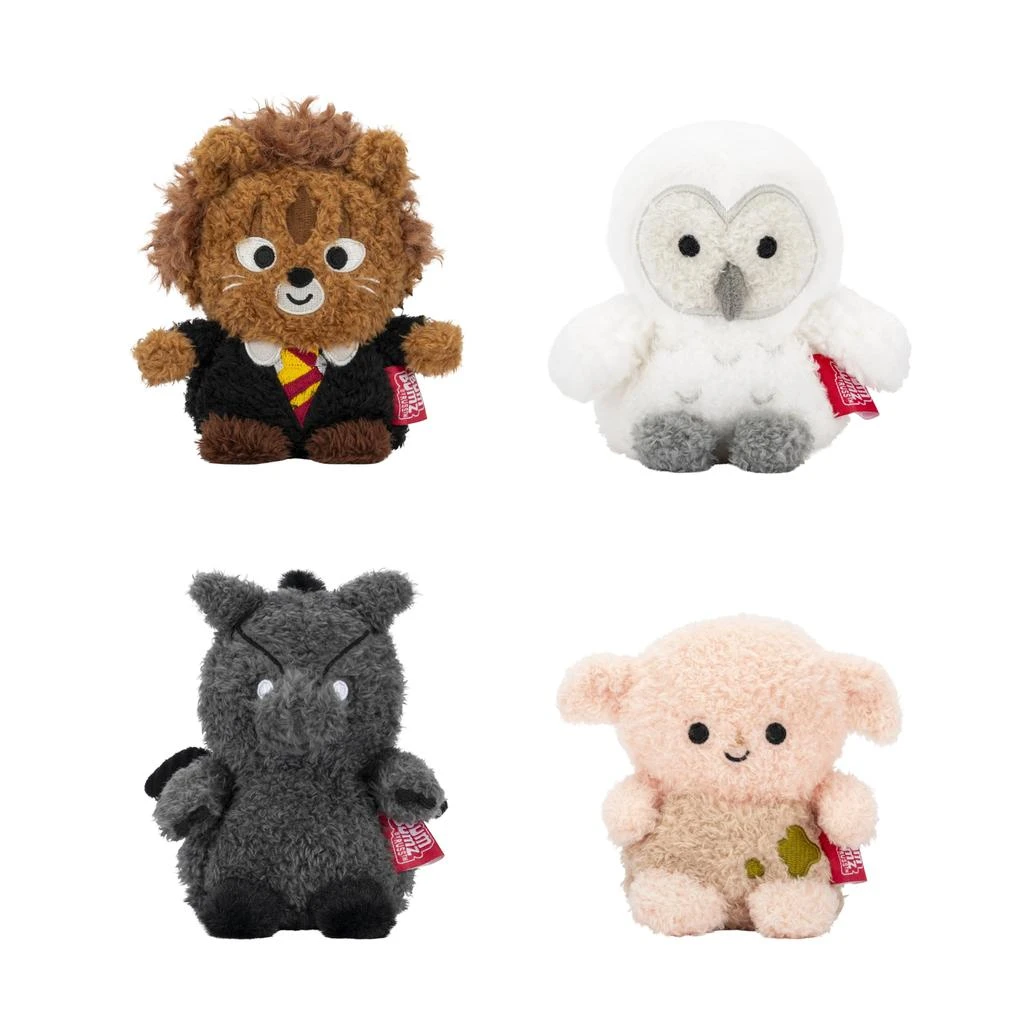 商品BumBumz|BumBumz 4.5-inch Warner Brothers, Harry Potter Bumz Plush 4-Pack - Collectible Stuffed Toys - from The Makers of Original Squishmallows - Ages 3+,价格¥166,第1张图片