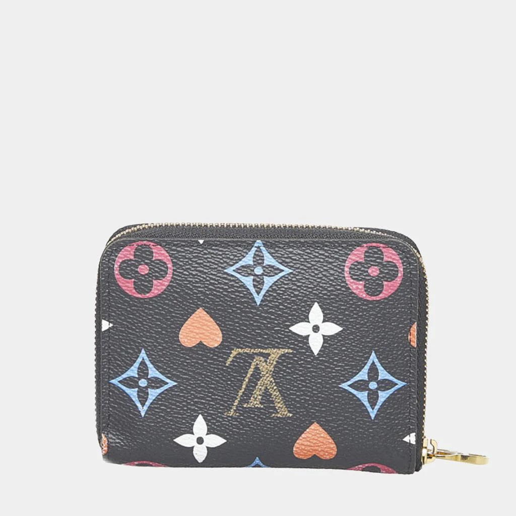 商品[二手商品] Louis Vuitton|Louis Vuitton Black Canvas Monogram Game On Zippy Coin Wallet,价格¥6837,第3张图片详细描述