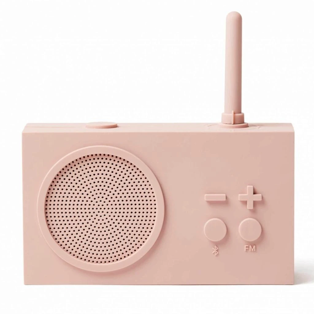 商品Lexon|Lexon TYKHO 3 FM Radio and Bluetooth Speaker - Pink,价格¥269,第2张图片详细描述