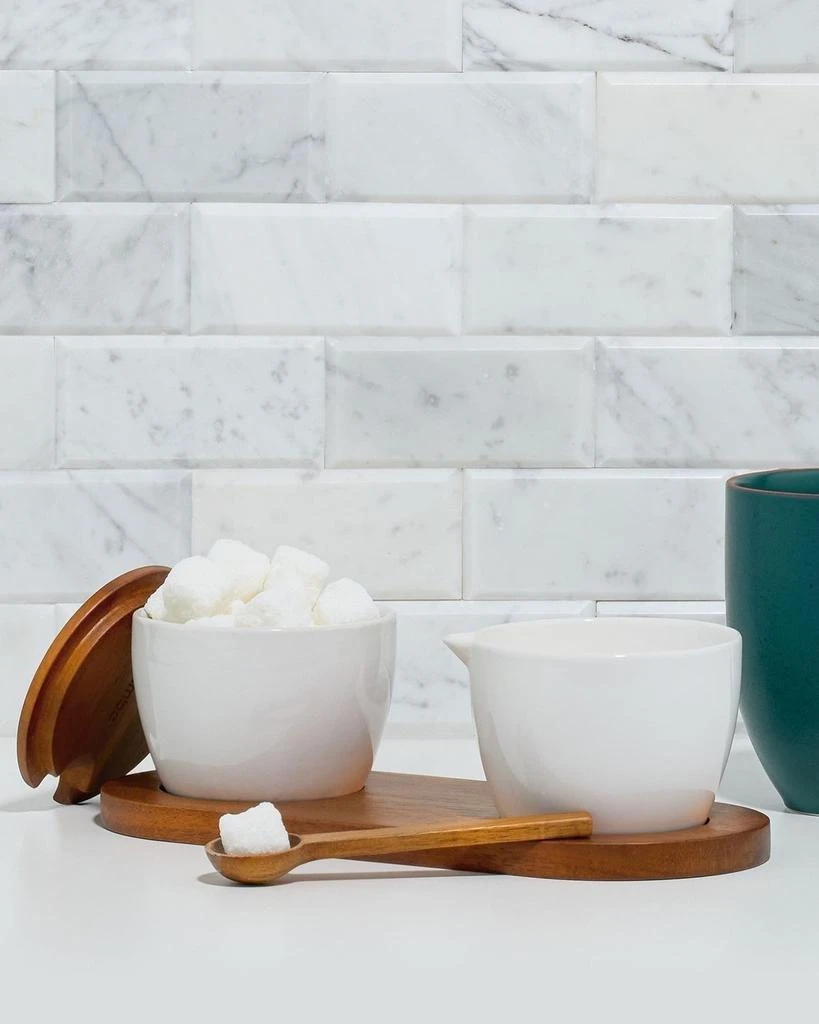 商品Nambe|Duets Sugar & Creamer Set,价格¥412,第3张图片详细描述