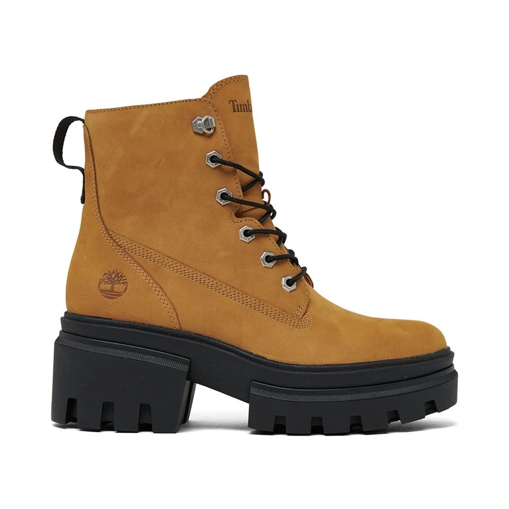 商品Timberland|Women's Everleigh 6" Lace-Up Boots from Finish Line,价格¥988,第2张图片详细描述