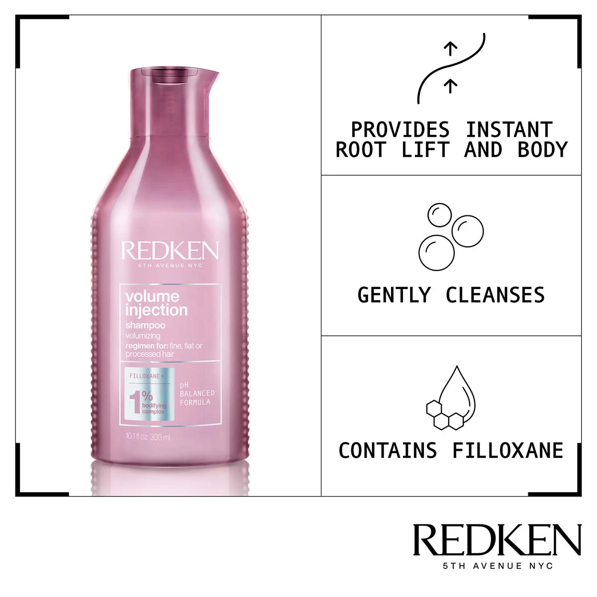 Redken 列德肯 丰盈蓬松洗发水 300ml 商品