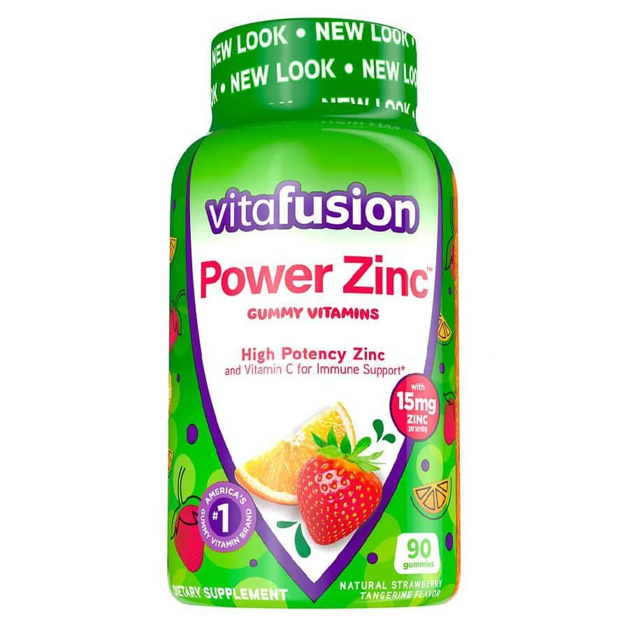 商品Vitafusion|Power Zinc Gummy Vitamins,价格¥119,第1张图片