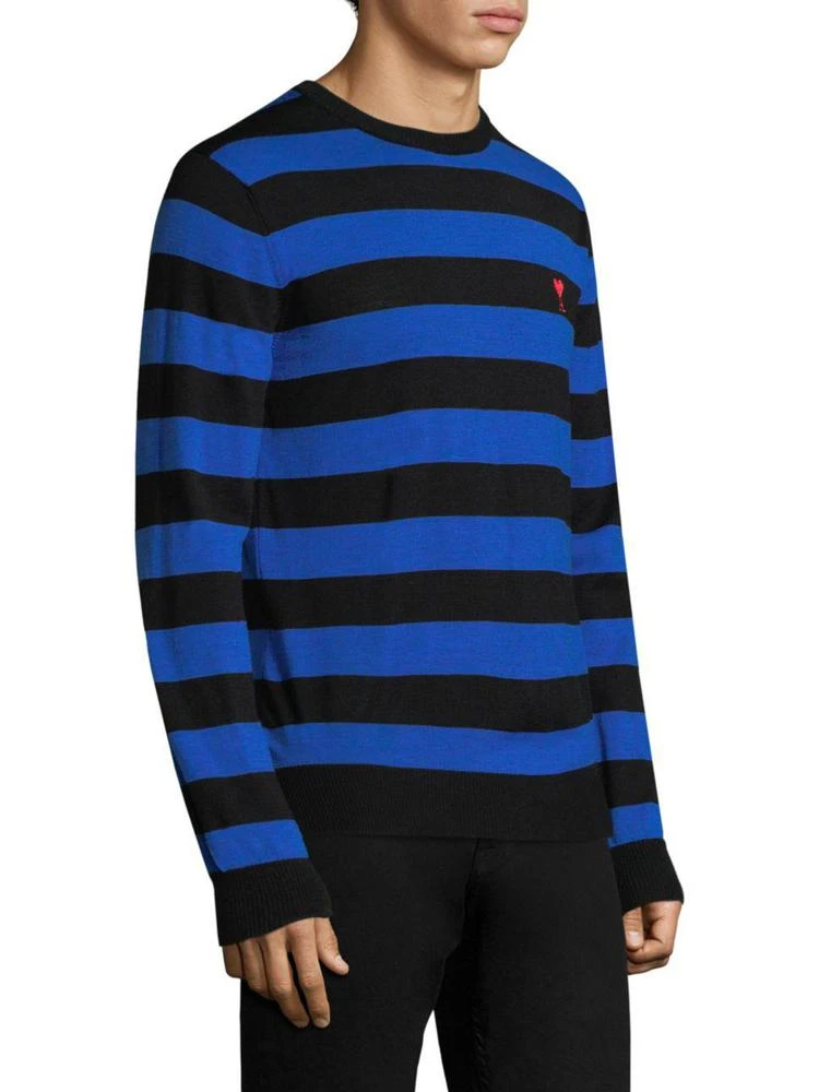 商品AMI|Striped Wool Sweater,价格¥2153,第3张图片详细描述