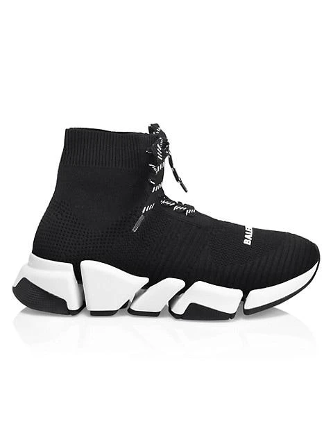 商品Balenciaga|Speed 2.0 Lace-Up Sneakers,价格¥7471,第1张图片