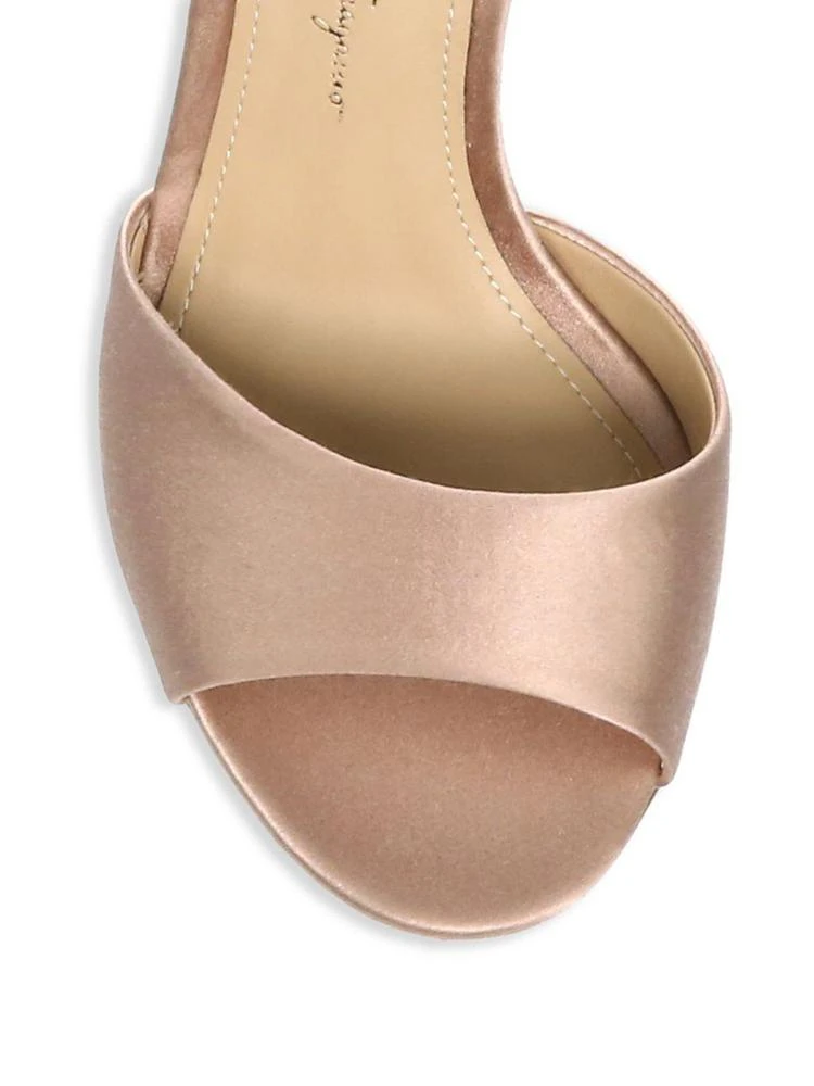 商品Salvatore Ferragamo|Arsina Satin Ankle-Strap Sandals,价格¥2606,第3张图片详细描述