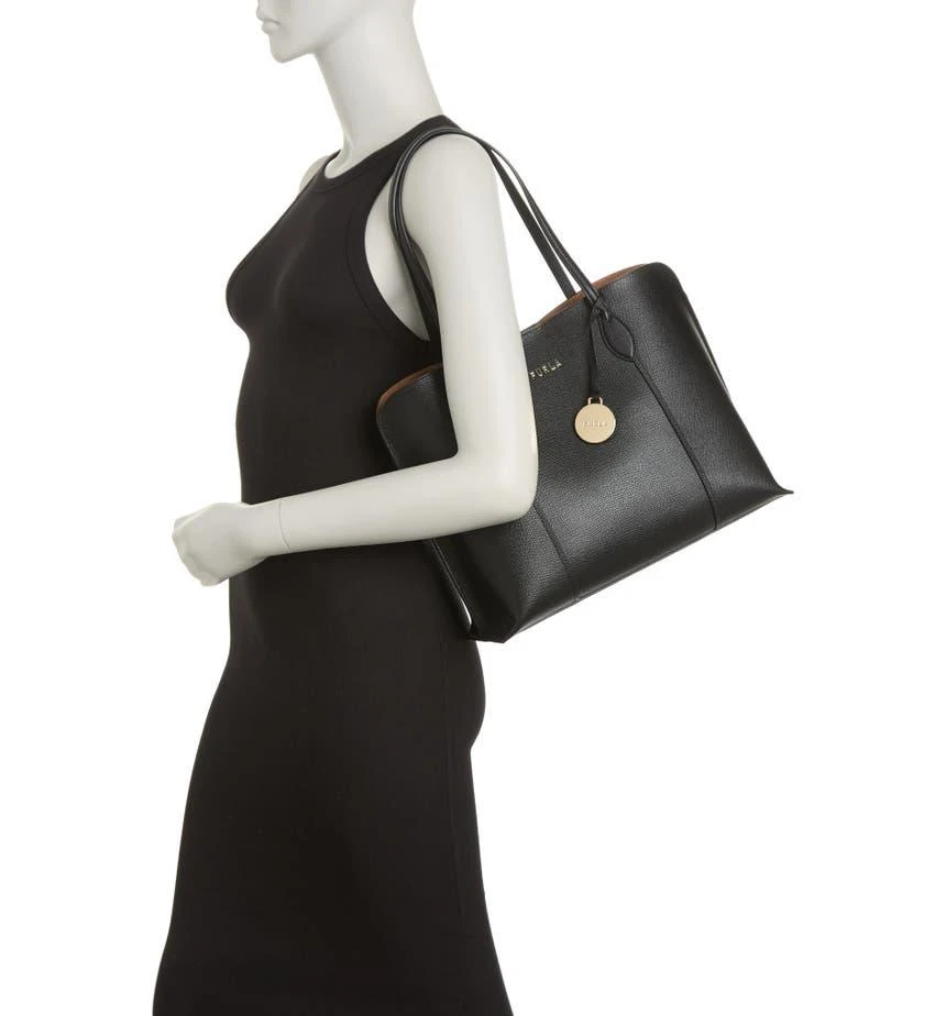 商品Furla|Vittoria Leather Tote Bag,价格¥1635,第2张图片详细描述