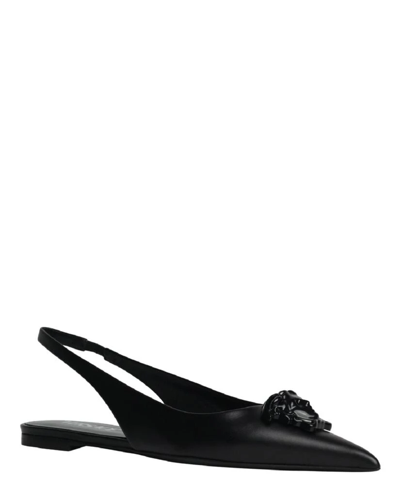 商品Versace|La Medusa Slingback Flats,价格¥3932,第2张图片详细描述