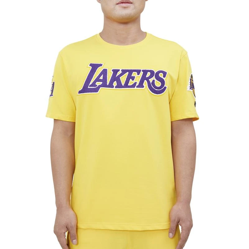 商品Pro Standard|Pro Standard Lakers Pro Team T-Shirt - Men's,价格¥370,第1张图片