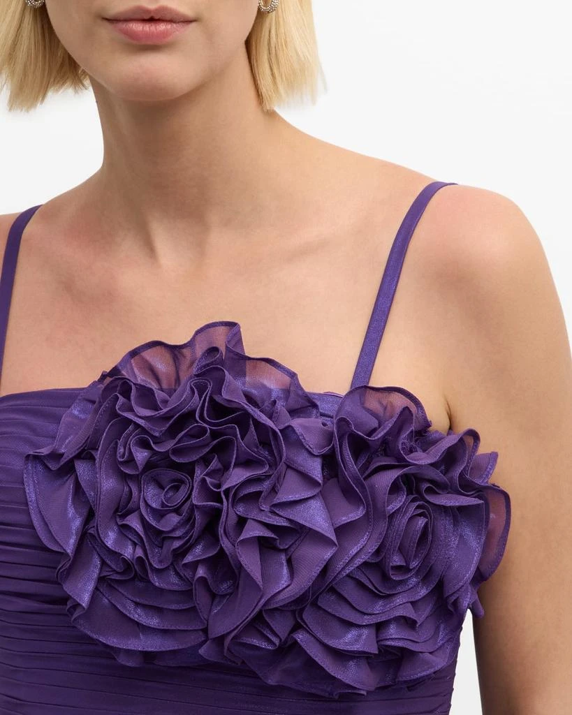 商品Jovani|Strapless Flower-Embellished Gown,价格¥2944,第5张图片详细描述