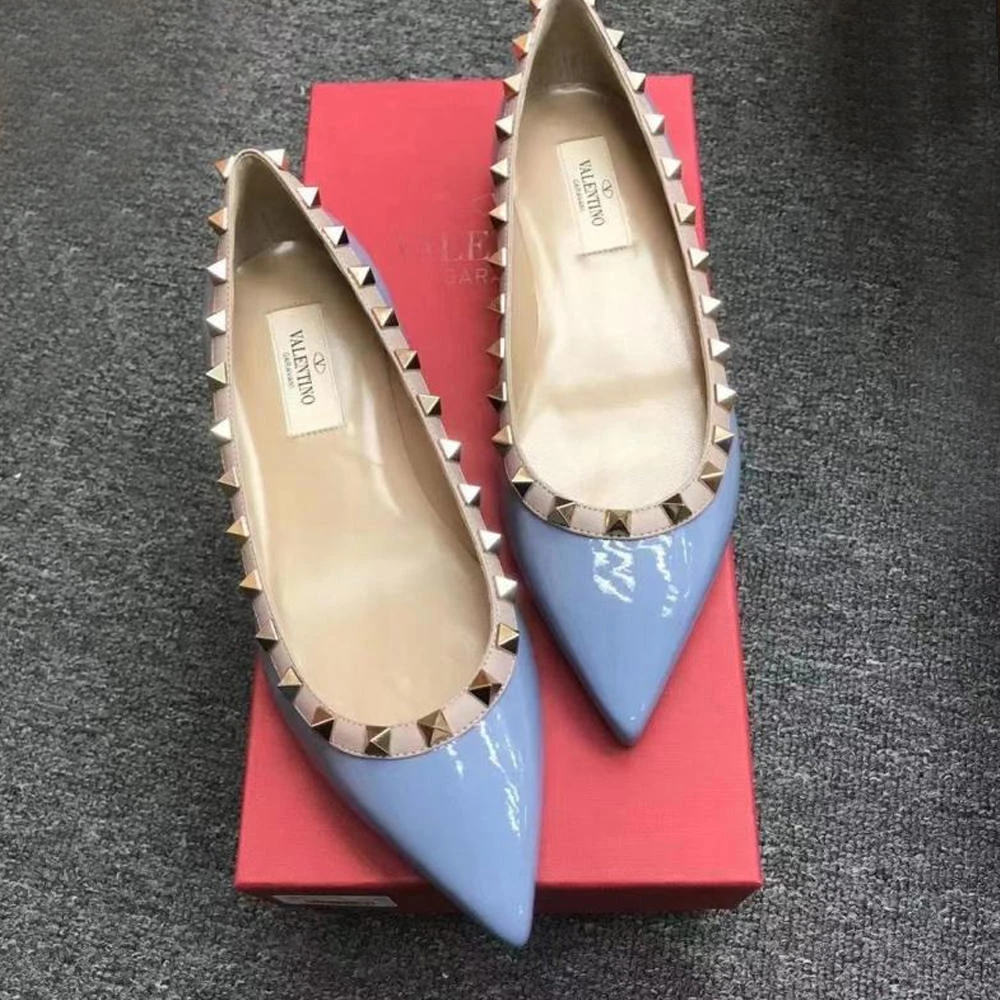 VALENTINO 女士蓝色芭蕾舞平底鞋 VW2S0403-VNW-LQ7 商品