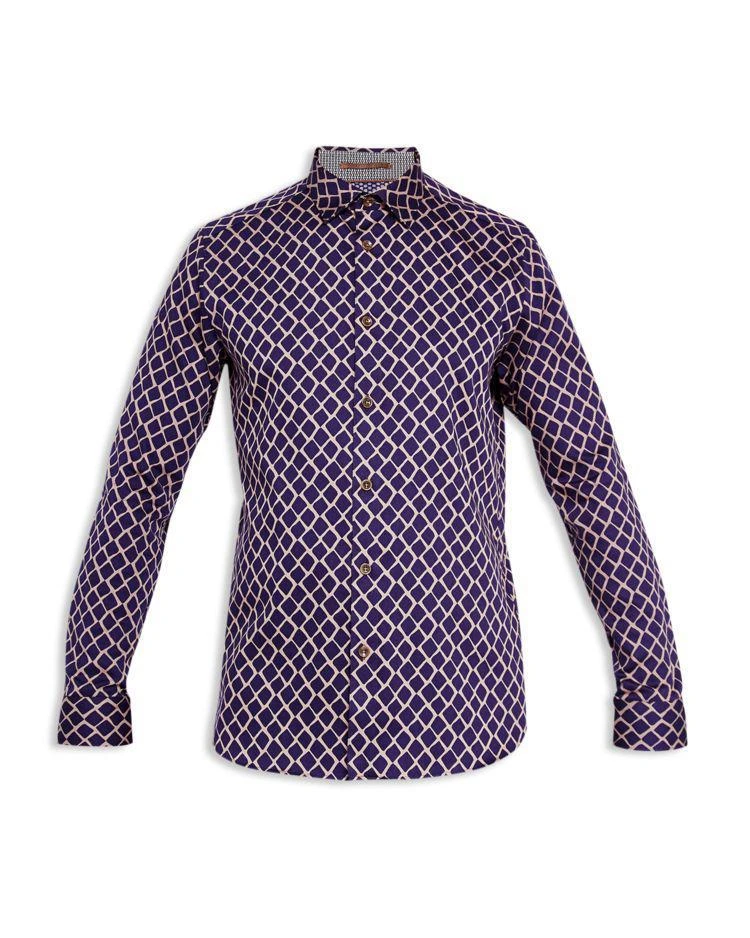 商品Ted Baker London|Ted Baker Dimonda Regular Fit Button-Down Shirt,价格¥726,第4张图片详细描述