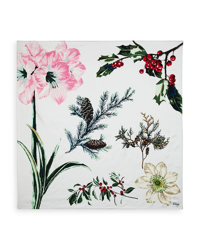 商品Echo Design|Winter's Frost Silk Scarf,价格¥332,第2张图片详细描述
