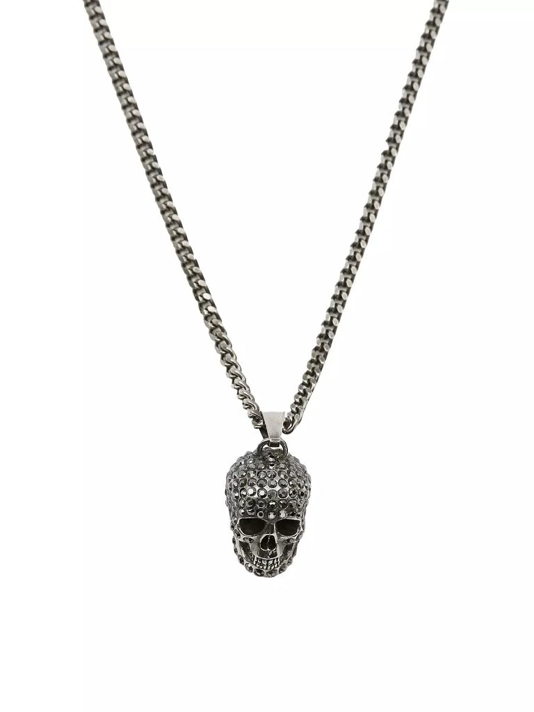 商品Alexander McQueen|Pavé Skull Necklace,价格¥2572,第2张图片详细描述