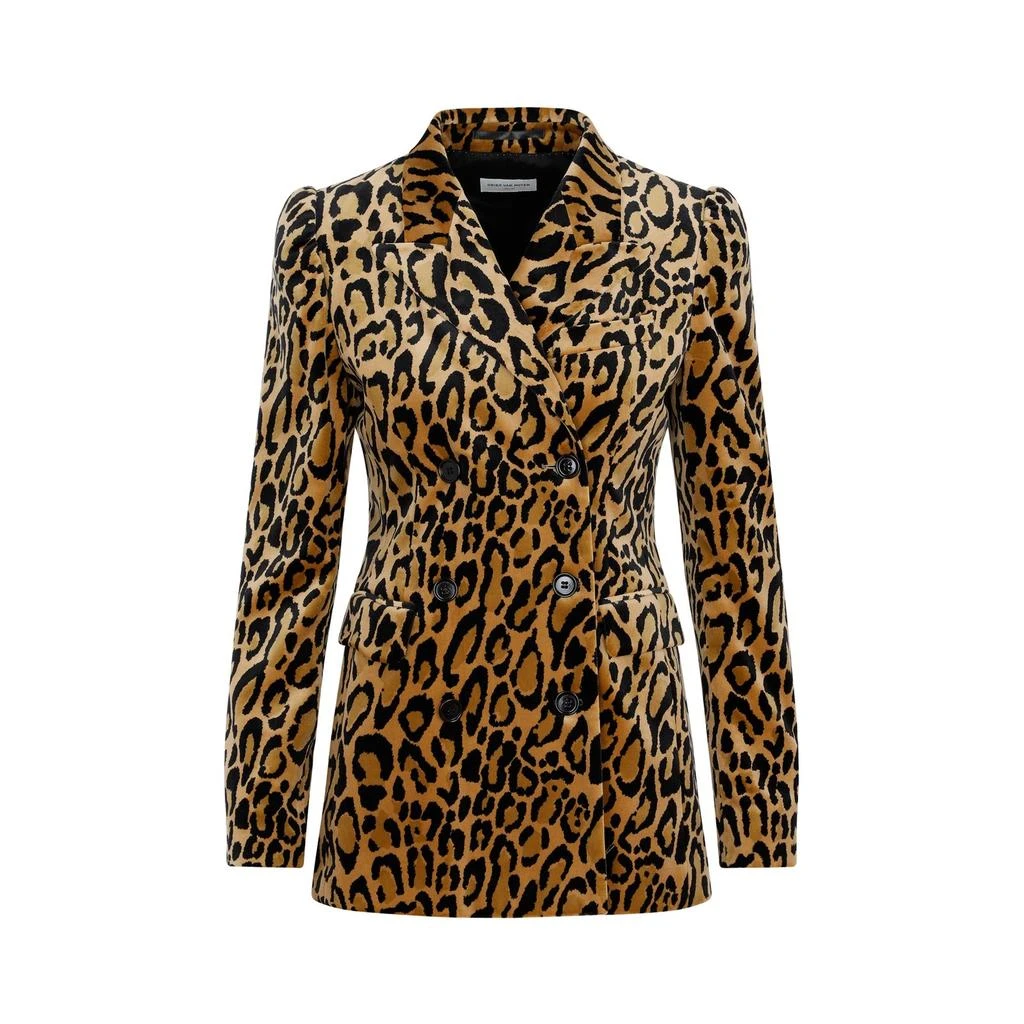 商品Dries Van Noten|Dries Van Noten Animal Print Blazer,价格¥4848,第1张图片