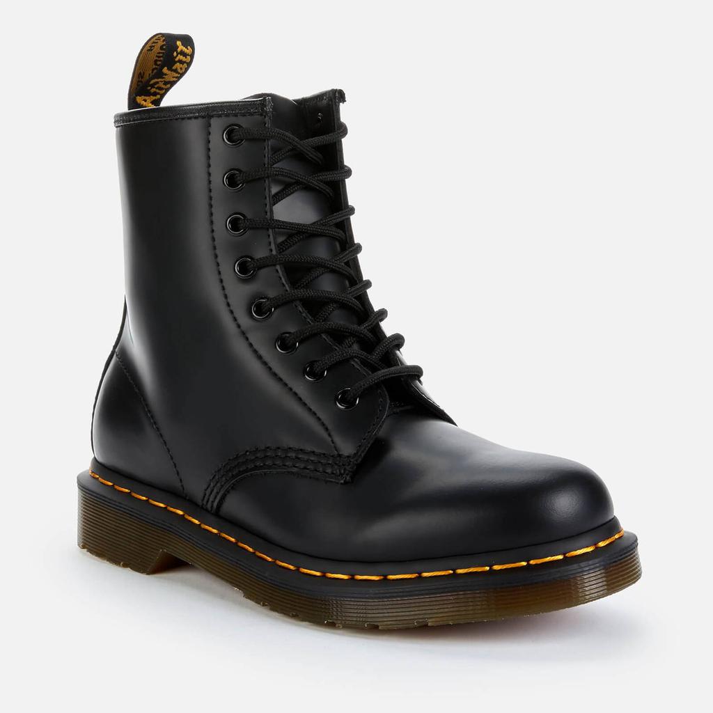 Dr. Martens 1460 Smooth Leather 8-Eye Boots - Black商品第2张图片规格展示