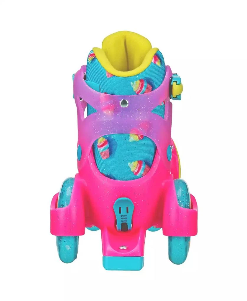 商品Roller Derby|Fun Roll Girl's Jr Adjustable Roller Skates Small (7-11),价格¥339,第4张图片详细描述