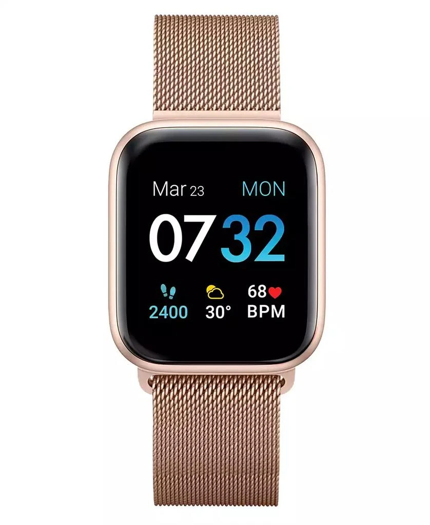 商品iTouch|Air 3 Unisex Heart Rate Rose Gold Mesh Strap Smart Watch,价格¥860,第1张图片