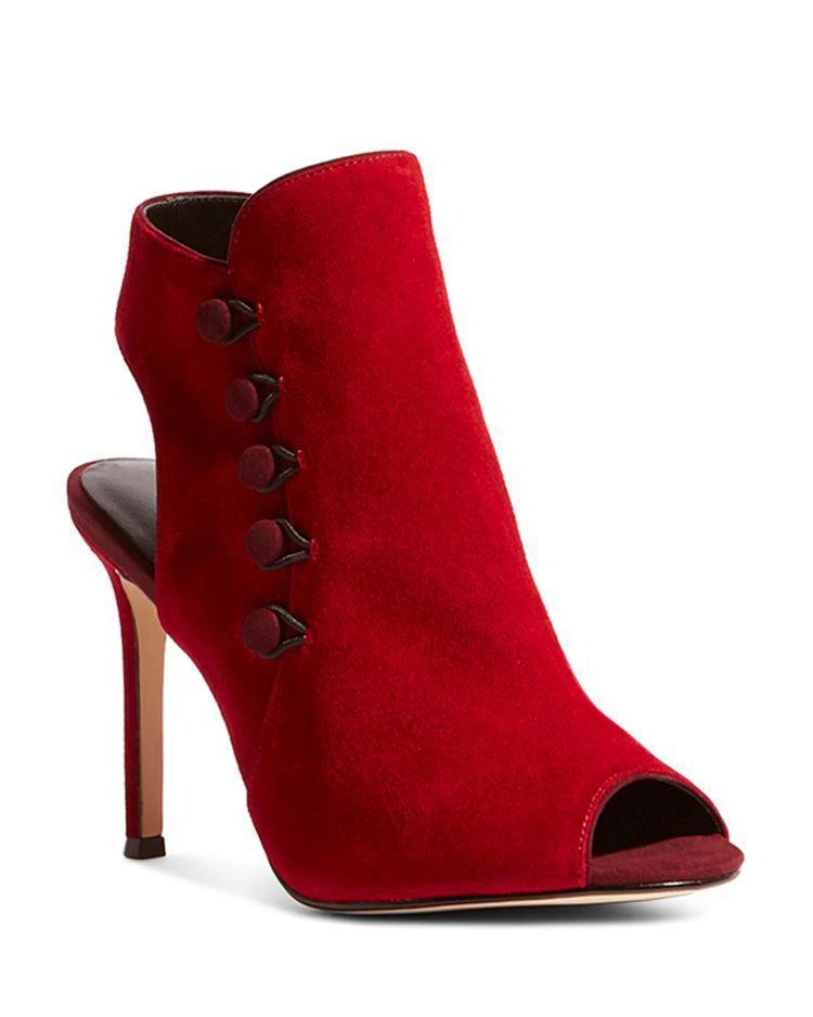 商品KAREN MILLEN|Women's Button High Heel Slingback Booties,价格¥1497,第1张图片