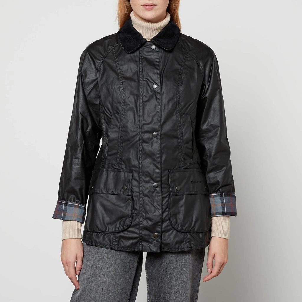 商品Barbour|Barbour Beadnell Cotton Waxed Jacket,价格¥2283,第1张图片