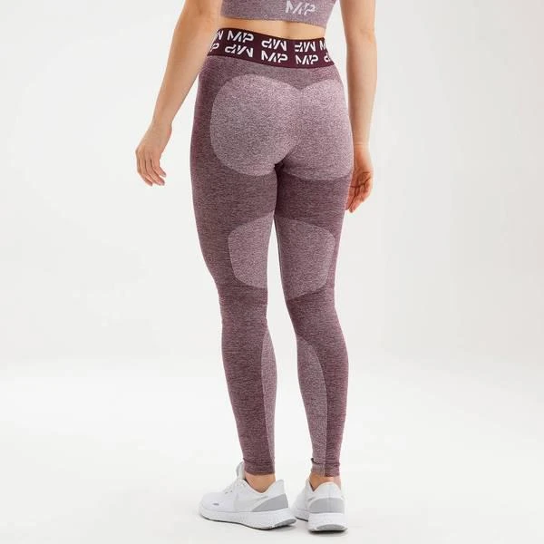 商品Myprotein|MP Women's Curve Leggings - Washed Oxblood,价格¥186,第4张图片详细描述