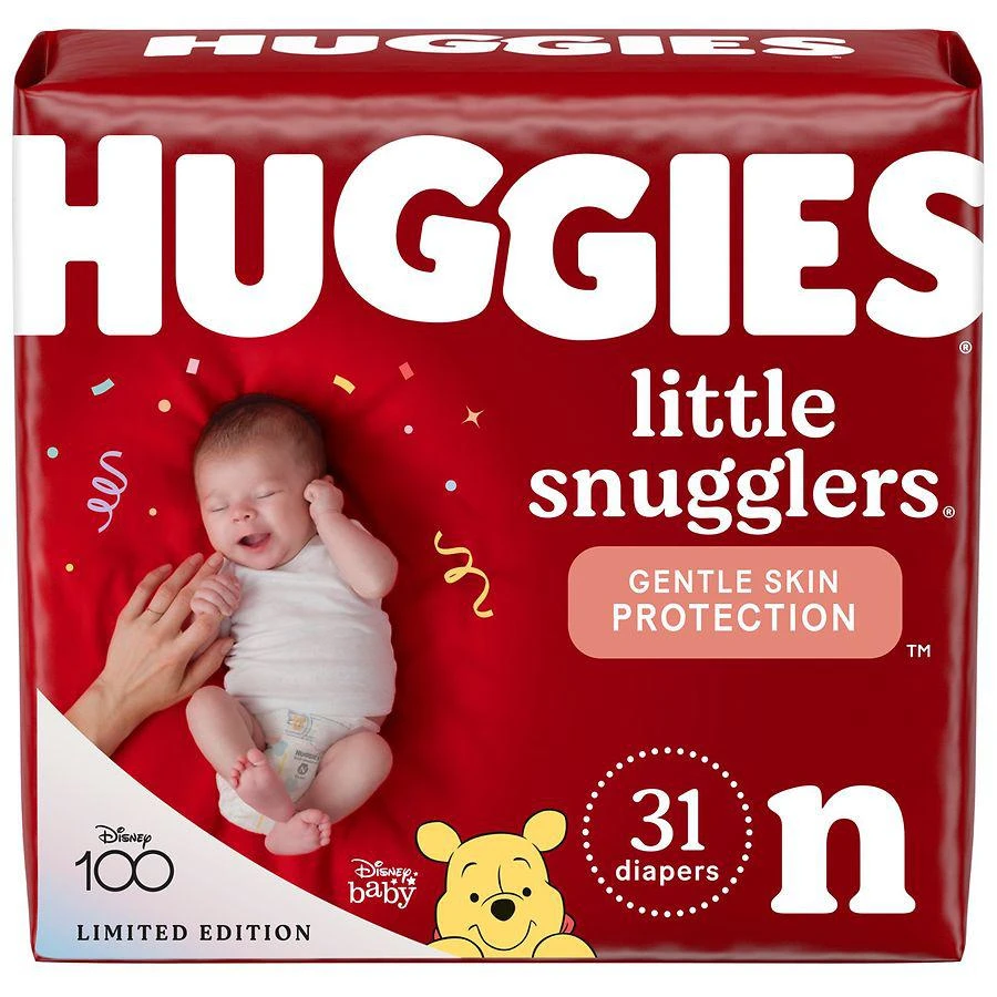 商品Huggies|Baby Diapers N (31 ct),价格¥125,第1张图片