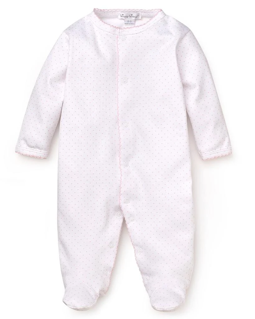 商品Kissy Kissy|Girls' Printed Dot Footie - Baby,价格¥243,第1张图片