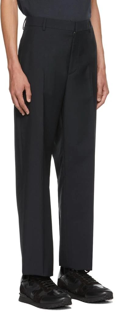 商品Valentino|Navy Mohair & Wool Trousers,价格¥2696,第2张图片详细描述