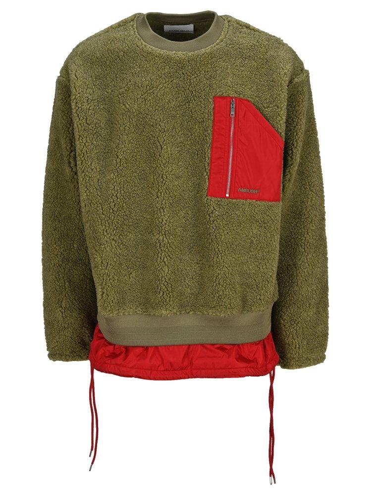 Ambush Logo Print Textured Sweater商品第1张图片规格展示