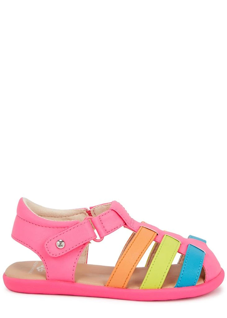 商品UGG|KIDS Kolding pink faux leather sandals (IT22-IT30),价格¥173,第1张图片