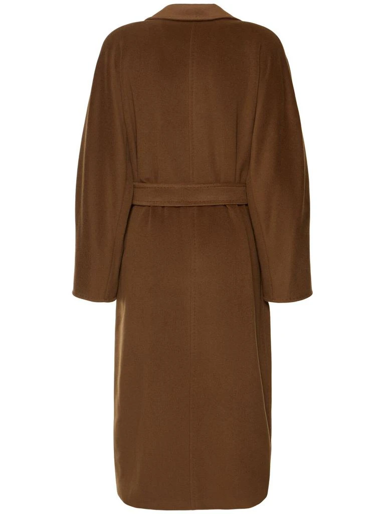 商品Max Mara|Madame Double Breasted Wool Long Coat,价格¥33296,第5张图片详细描述