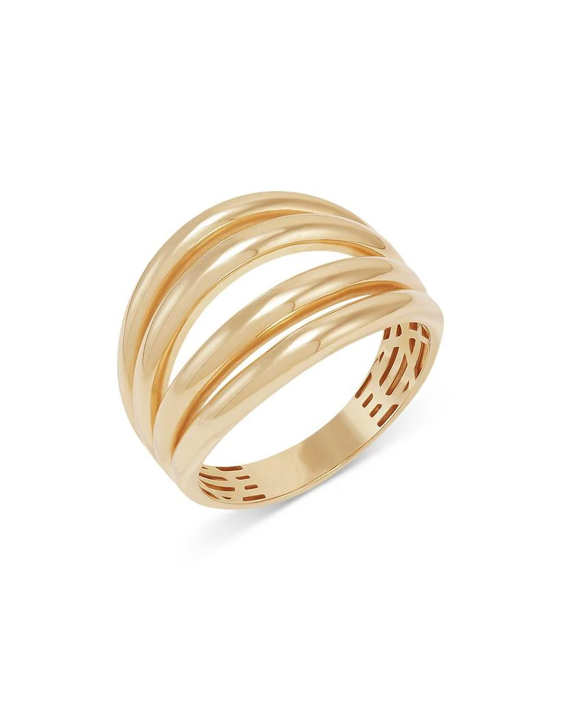 商品Bloomingdale's|14K Yellow Gold Multi Row Ring - Exclusive,价格¥10054,第1张图片