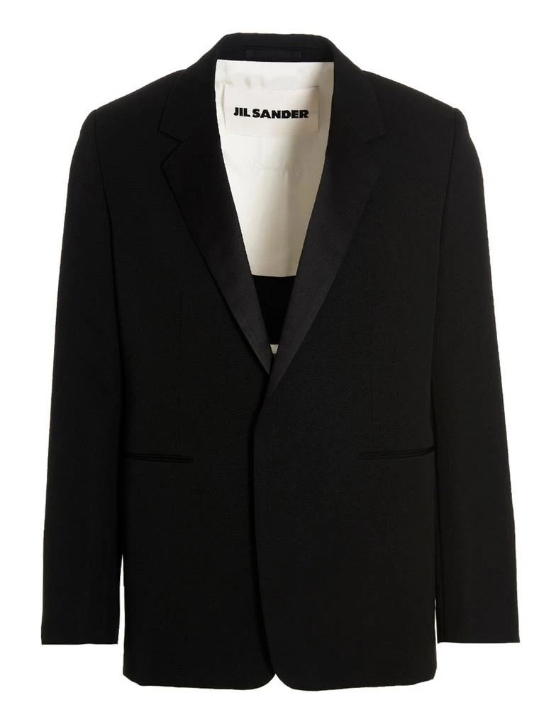 商品Jil Sander|Jil Sander Single-Breasted Long-Sleeved Suit,价格¥15867,第3张图片详细描述