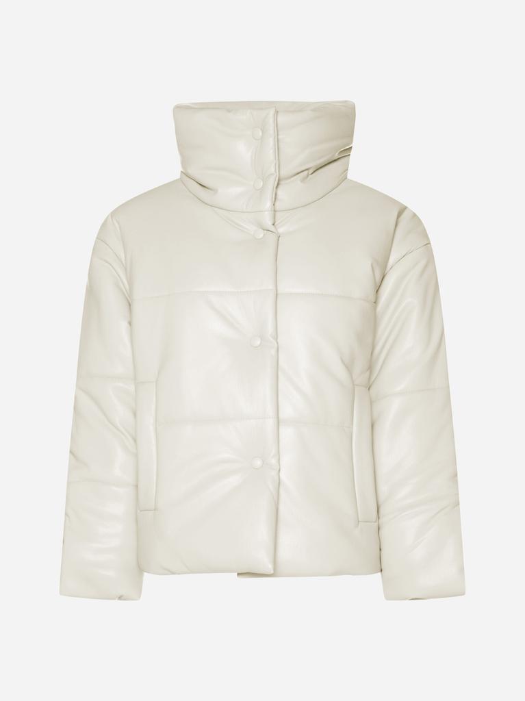 商品Nanushka|Hide vegan leather down jacket,价格¥5329,第1张图片