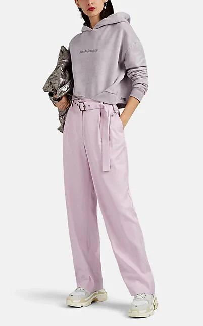 商品Sies Marjan|Blanche Belted Wide-Leg Pleated Trousers,价格¥2323,第2张图片详细描述
